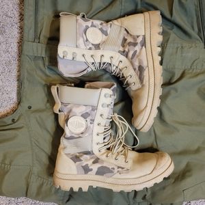 Palladium TACTICAL OPS CAMO WATERPROOF SAFARI Boots